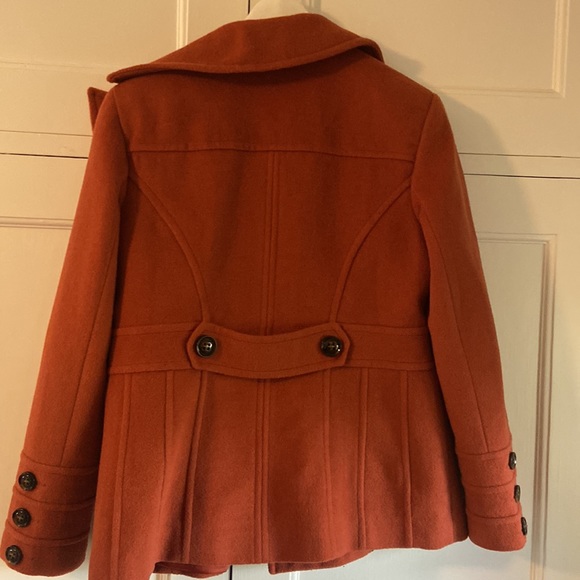 Saint John’s Bay Fully Lined Double Breasted wool Blend Pea Coat (“Chico”) - Picture 12 of 16